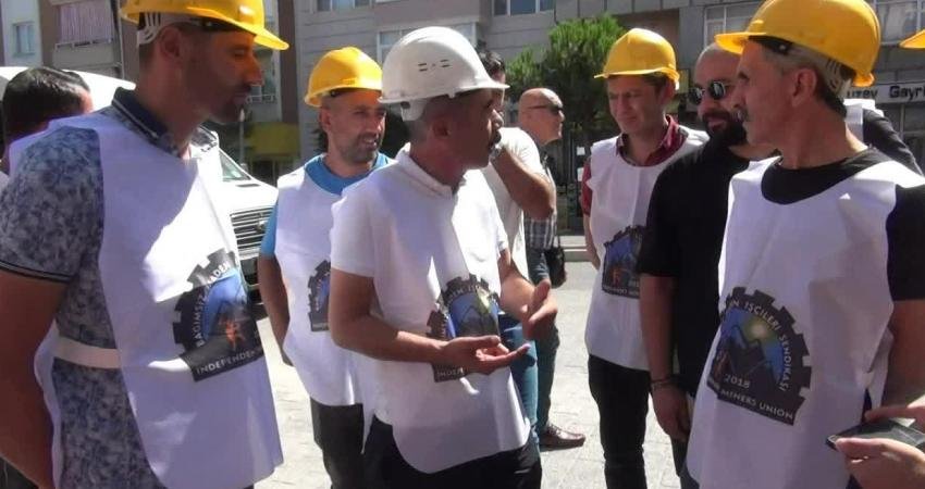 Yeni Anadolu Madencilik şirketinde çalışan Ramazan Gündoğan, Bağımsız Maden İşçileri