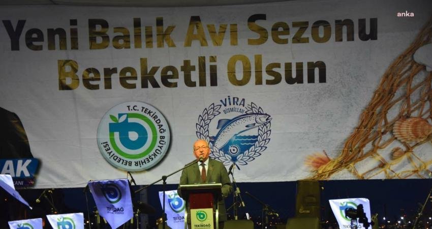 Tekirdağ Büyükşehir Belediyesi, balık avı yasağının sona ermesi ile denize