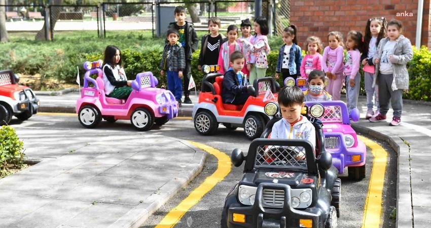 Ankara Büyükşehir Belediyesi'nin “Kurtuluş Parkı Trafik Eğitim Pisti”nde dersler yeniden