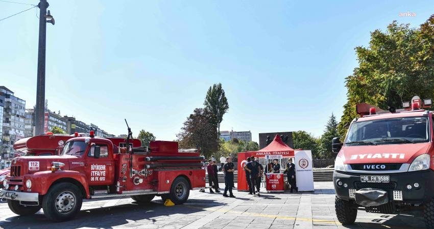 İtfaiye Teşkilatı’nın 309. yıl dönümü dolayısıyla Ankara Büyükşehir Belediyesi İtfaiye