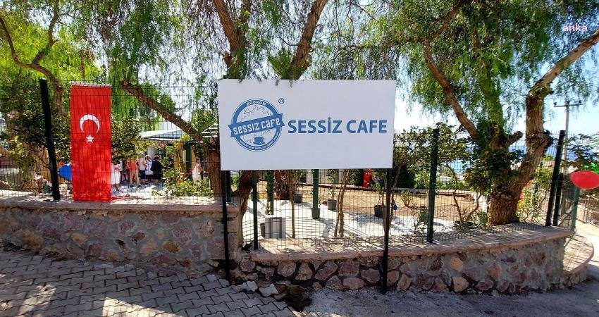 Bodrum Belediyesi'nin destekleriyle Turgutreis'te Sessiz Kafe açıldı.