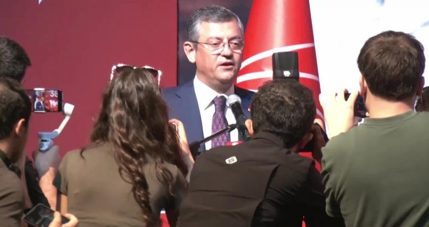 CHP Grup Başkanı ve Genel Başkan Aday Adayı Özgür Özel,