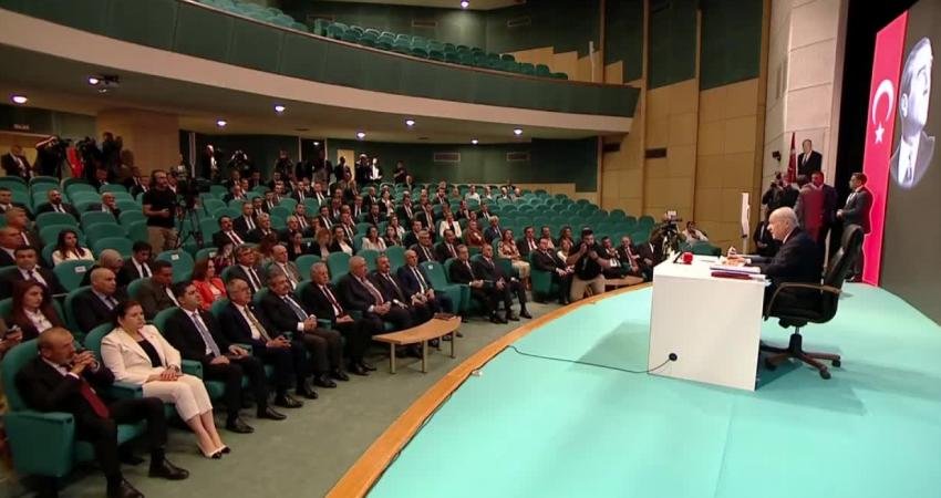 MHP Genel Başkanı Devlet Bahçeli, partisinin 14. Olağan Kurultayı’nın 17