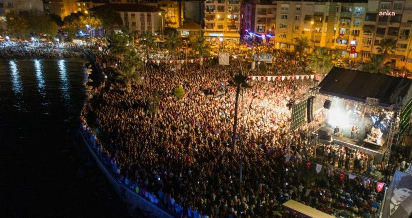 37. Dikili Kültür, Demokrasi ve Emek Festivali'nin ikinci gününde 75.
