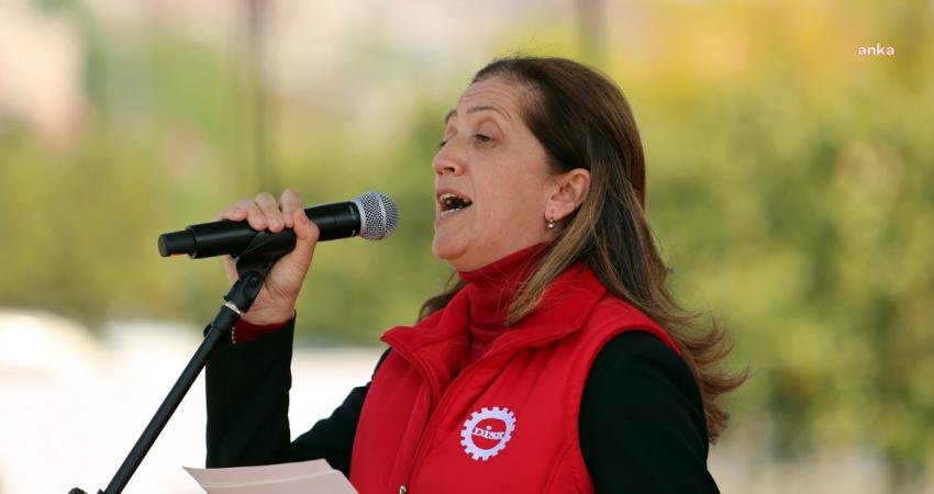 DİSK Genel Başkanı Arzu Çerkezoğlu, Zonguldak'ta Türkiye Taşkömürü Kurumu’na bağlı
