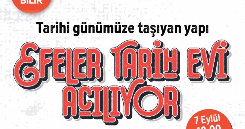 Efeler Belediyesi tarafından yapımı tamamlanan ve kentin geçmişine ışık tutan