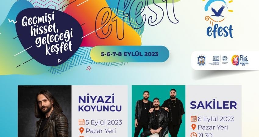 Efes Selçuk’un kültür sanat ve yaşam festivali EFEST, 5 Eylül'de