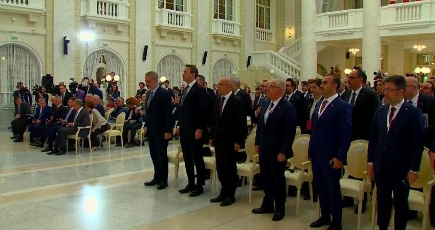Cumhurbaşkanı Recep Tayyip Erdoğan Soçi'de, "Bugünkü yaptığımız görüşmede de Sayın