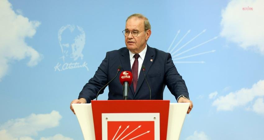 CHP Sözcüsü Faik Öztrak, CHP Diyarbakır Milletvekili Sezgin Tanrıkulu'nun bir