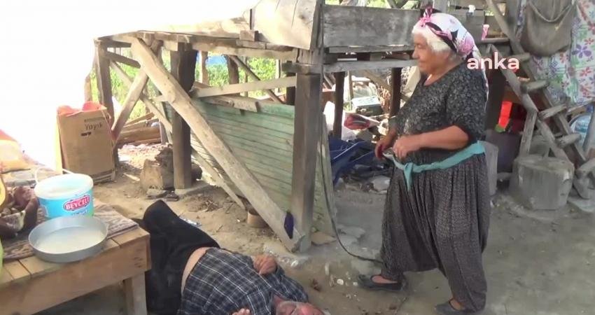 Osmaniye’nin Sumbas ilçesinde yaşayan 70 yaşındaki fiziksel engelli Mehmet Ali