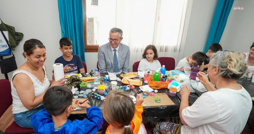 Gaziemir Belediyesi'nin kadınların ve çocukların sosyalleşmelerine ve kişisel gelişimlerine katkı sağlamak