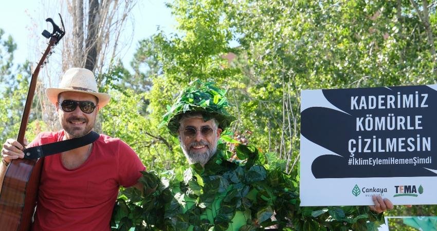 TEMA Vakfı ve Çankaya Belediyesi ortaklığıyla “Küresel İklim Grevi” kapsamında