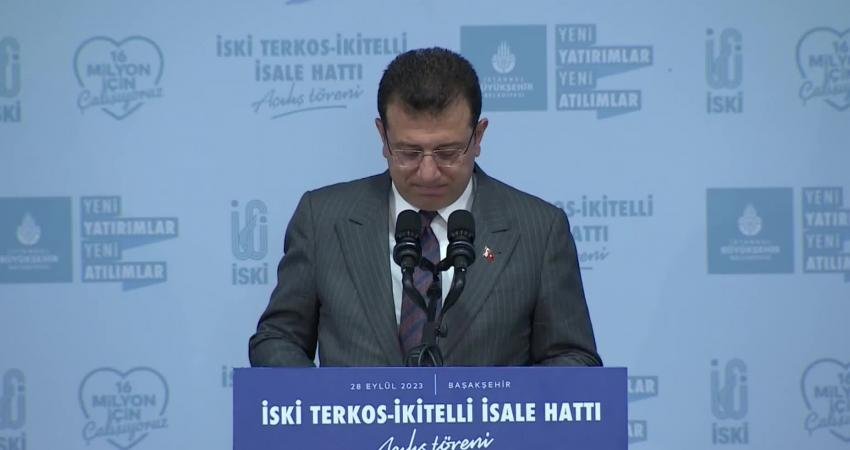 İstanbul Büyükşehir Belediyesi (İBB), yaklaşık 2 milyon kişinin su ihtiyacını