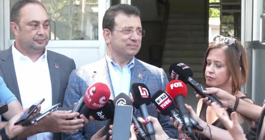 İstanbul Büyükşehir Belediye (İBB)  Başkanı Ekrem İmamoğlu, CHP Lideri
