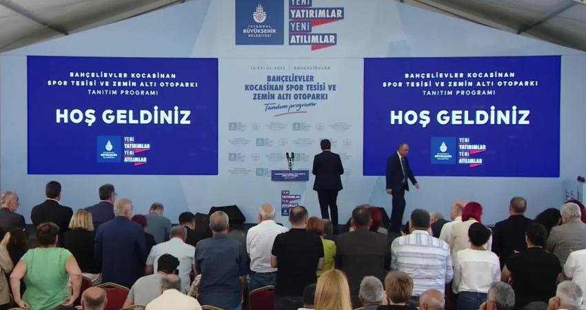 İstanbul Büyükşehir Belediye (İBB) Başkanı Ekrem İmamoğlu, şehrin 39 ilçesine