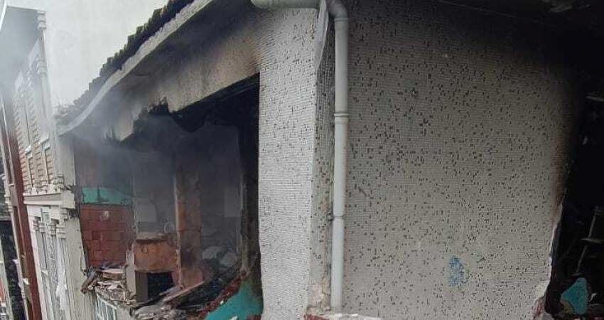 İstanbul'un Bahçelievler ilçesi Şirinevler Mahallesi'nde bir binanın 5'inci katında meydana