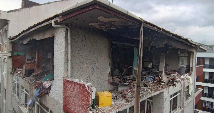 İstanbul Valiliği, Bahçelievler ilçesi Şirinevler Mahallesi'nde bir binanın 5'inci katında