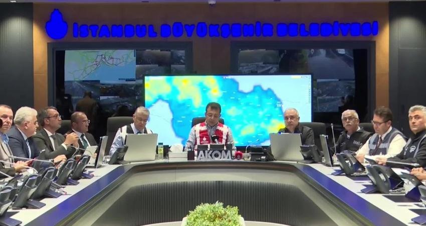 İstanbul Büyükşehir Belediye (İBB) Başkanı Ekrem İmamoğlu, kentte etkili olan