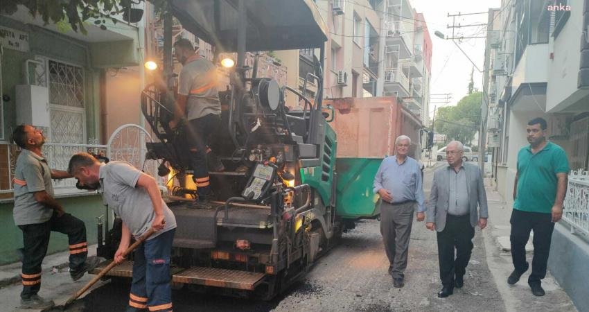 Karabağlar Belediyesi Fen İşleri Müdürlüğü ekipleri, ilçenin dört bir yanında