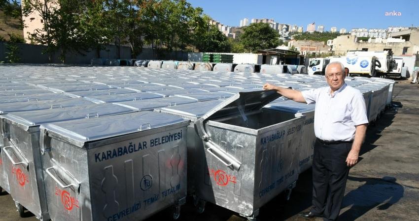 Karabağlar Belediyesi, ilçenin daha temiz tutulması ve vatandaşlara daha sağlıklı