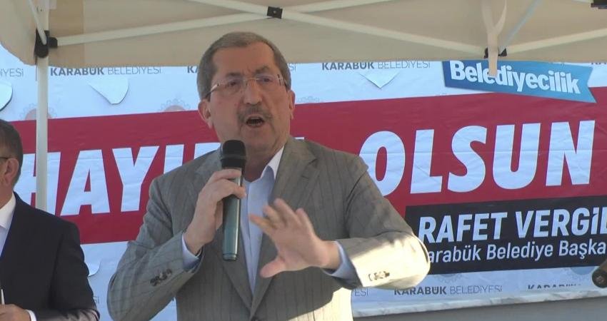 Karabük Belediye Başkanı Rafet Vergili, kentte sosyal yaşam alanının olmadığı