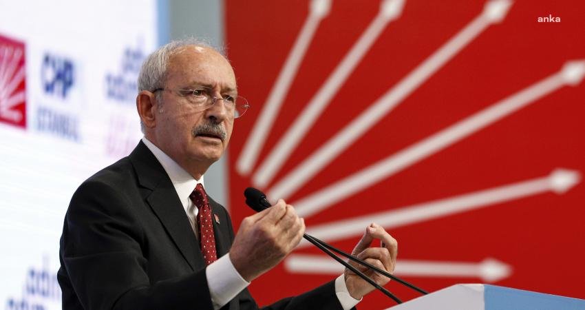 CHP Genel Başkanı Kemal Kılıçdaroğlu, Cumhurbaşkanı Recep Tayyip Erdoğan’ın, CHP