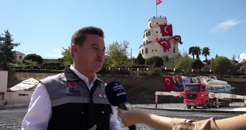 Kumluca Atatürk Stadyumu'nun temel atma töreni gerçekleşti. Törende konuşan Kumluca