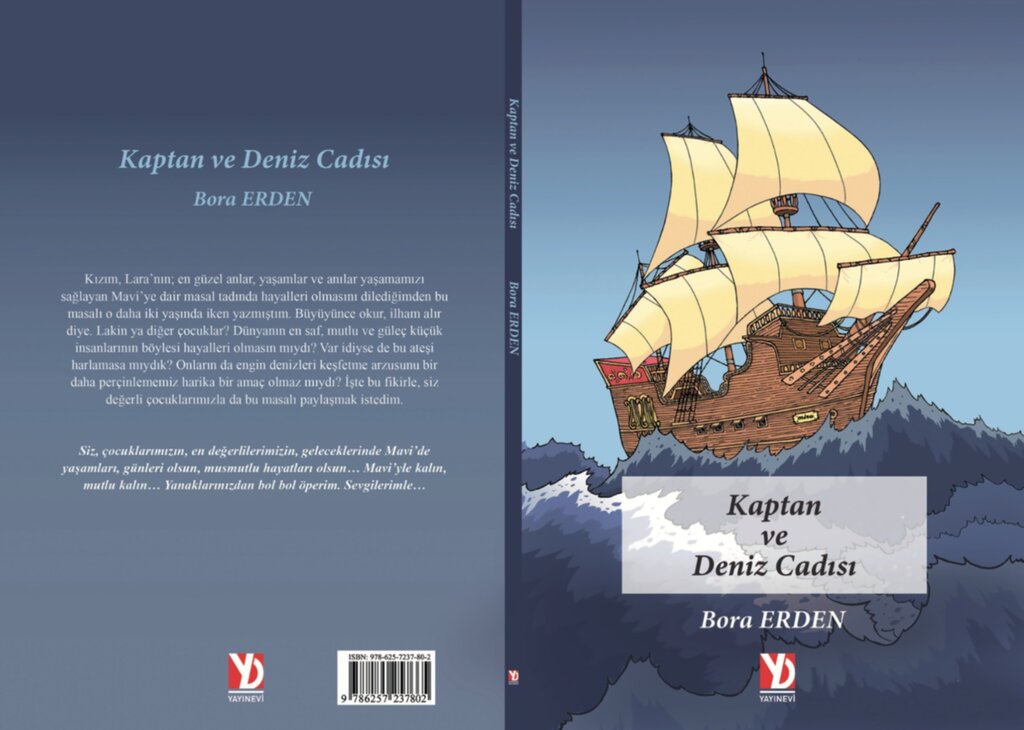 Bora Erden’in kaleme aldığı Kaptan ve Deniz Cadısı, çocuklar için