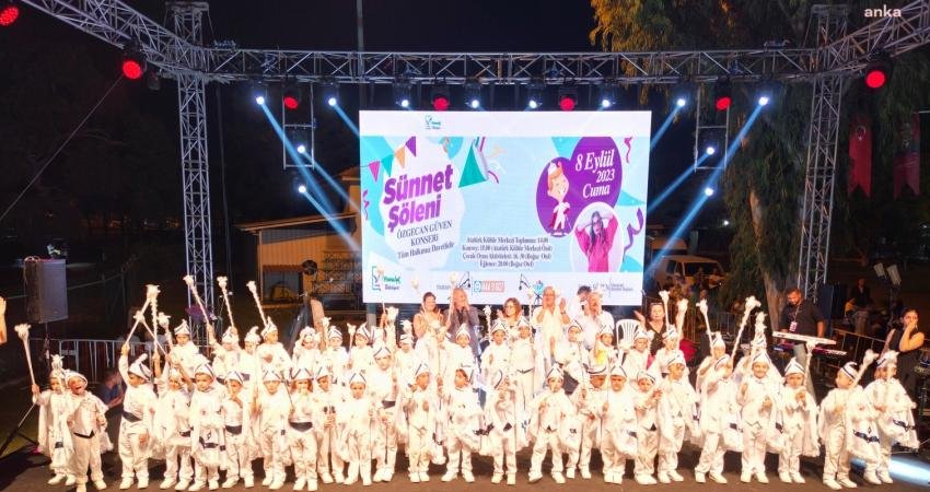 Manavgat Belediyesi’nin her yıl geleneksel olarak düzenlediği toplu sünnet şöleni,