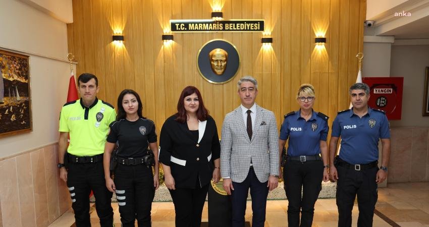 Marmaris Emniyet Müdürü olarak atanan Aycan Çakır Öztürk Marmaris Belediye