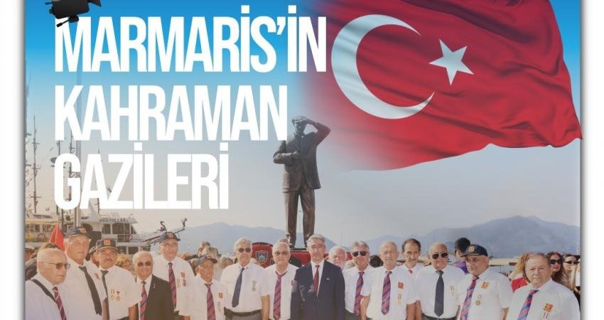 Marmaris Belediyesi 19 Eylül Gaziler Günü nedeniyle Marmaris’te yaşayan gazilerin