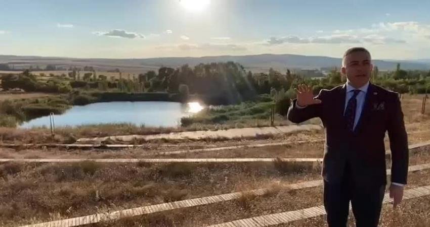 CHP Çorum Milletvekili Mehmet Tahtasız, Çorum’da Hititler döneminde inşa edilen