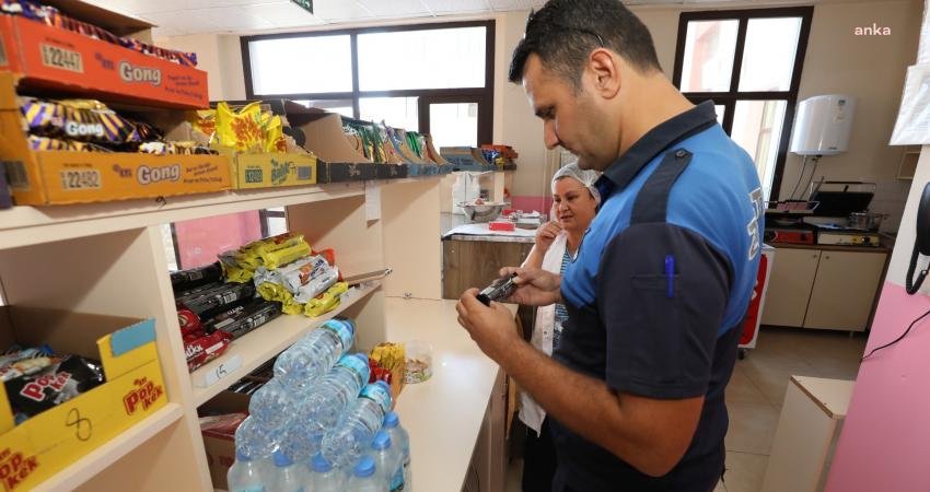 Menderes Belediyesi, yeni eğitim öğretim yılının başlamasıyla birlikte okul kantinlerinde