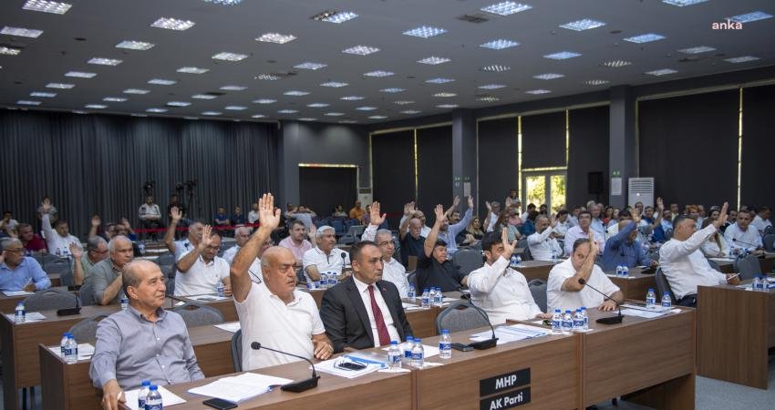 Mersin Büyükşehir Belediye Meclisi'nin eylül ayı olağan toplantısının 2. birleşimi,