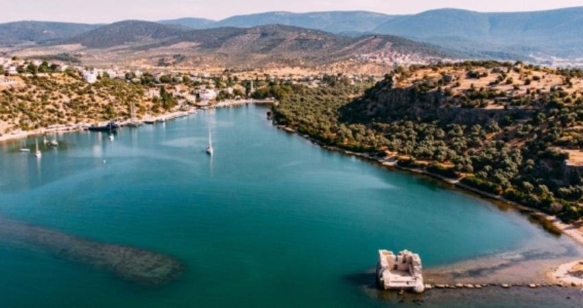 Muğla’nın Milas ilçesinde İasos Antik Kenti sınırlarında kalan Kıyıkışlacık Mahallesi’nde