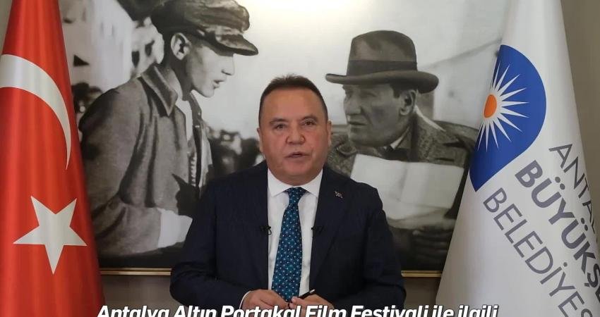 Antalya Büyükşehir Belediye Başkanı Muhittin Böcek, Antalya Altın Portakal Film