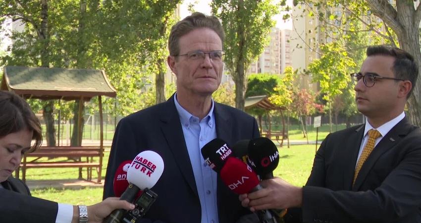 Avrupa Birliği (AB) Türkiye Delegasyonu Başkanı Büyükelçi Nikolaus Meyer-Landrut, iklim