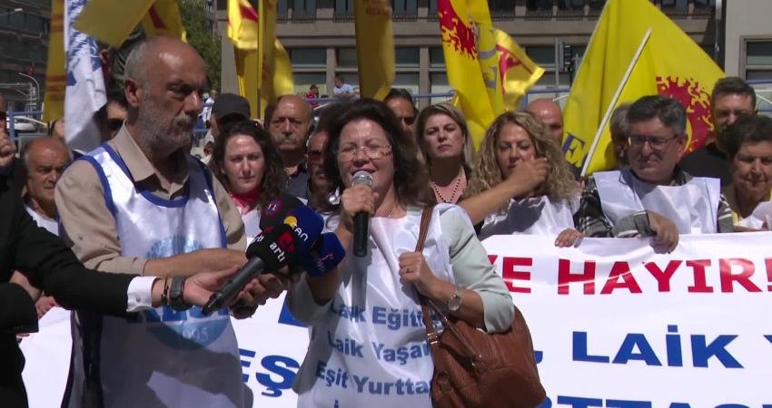 Sendika, sivil toplum kuruluşları ve gençlik örgütlerinin temsilcileri bugün Ankara'dan