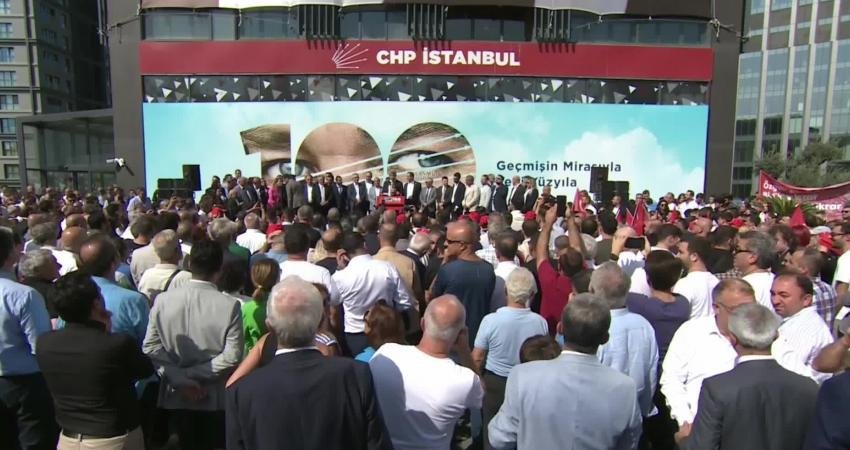 CHP Bahçelievler İlçe Başkanı Özgür Çelik, partisinin İstanbul İl Başkanlığı