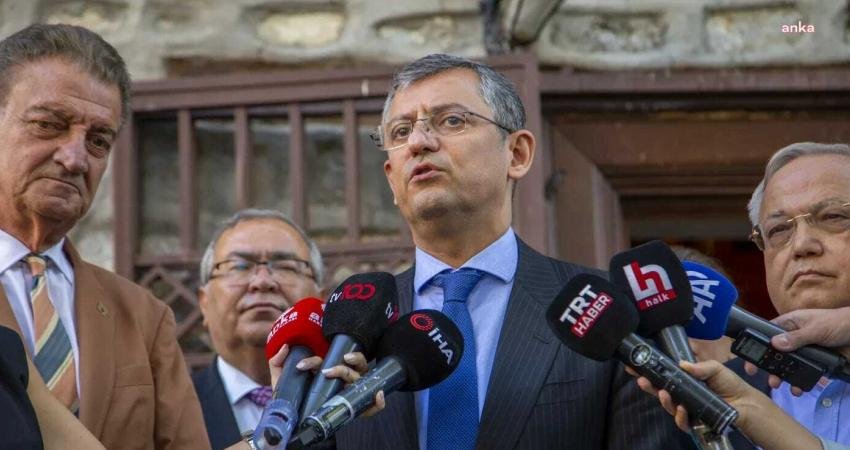 CHP Grup Başkanı Özgür Özel, “Halk TV’de katıldığım bir programda