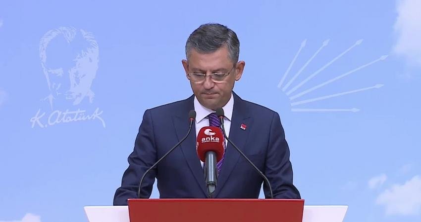 CHP Grup Başkanı Özgür Özel, kurultayda CHP Genel Başkanlığına aday
