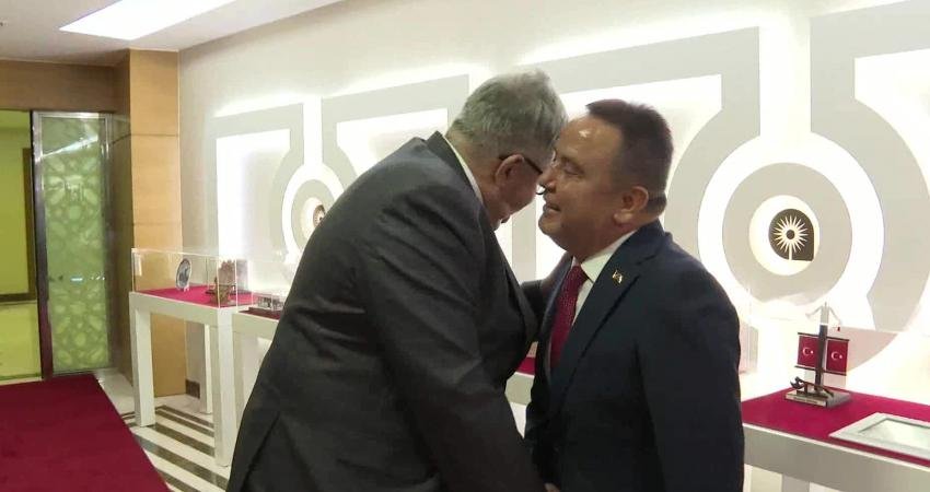 Rusya Federasyonu Ankara Büyükelçisi Aleksey Vladimiroviç Yerhov ve Antalya Başkonsolosu