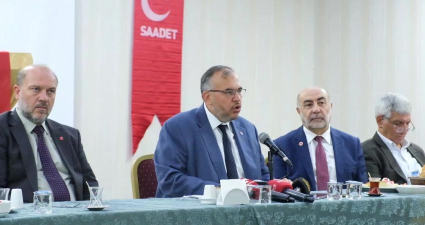 Saadet Partisi Hatay Milletvekili Necmettin Çalışkan, Eskişehir’de; tutuklu Türkiye İşçi