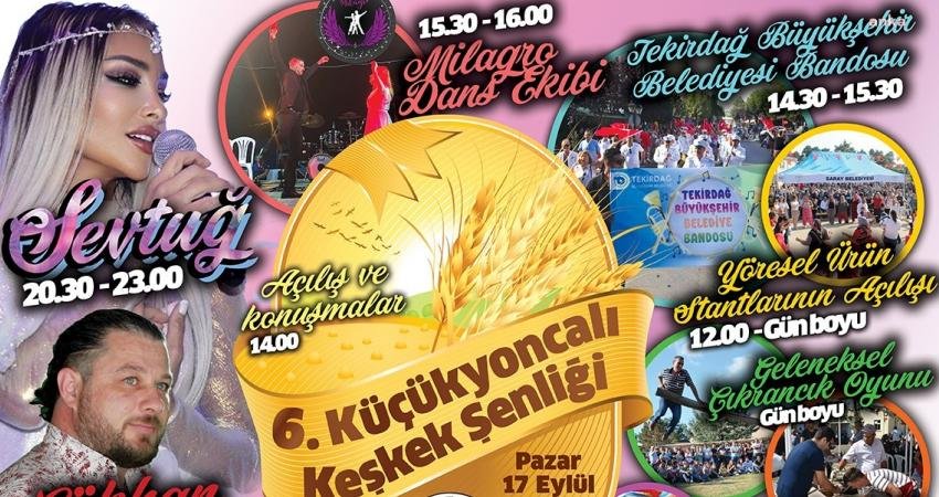 Saray Belediyesi ve Küçükyoncalı Mahalle Muhtarlığı iş birliğinde düzenlenecek 6.