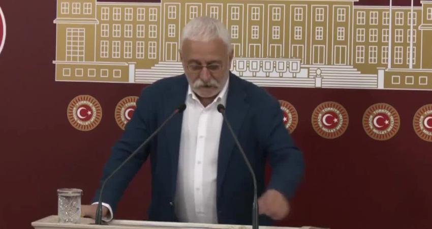 Yeşil Sol Parti Grup Başkanvekili Saruhan Oluç, Cumhurbaşkanı Recep Tayyip