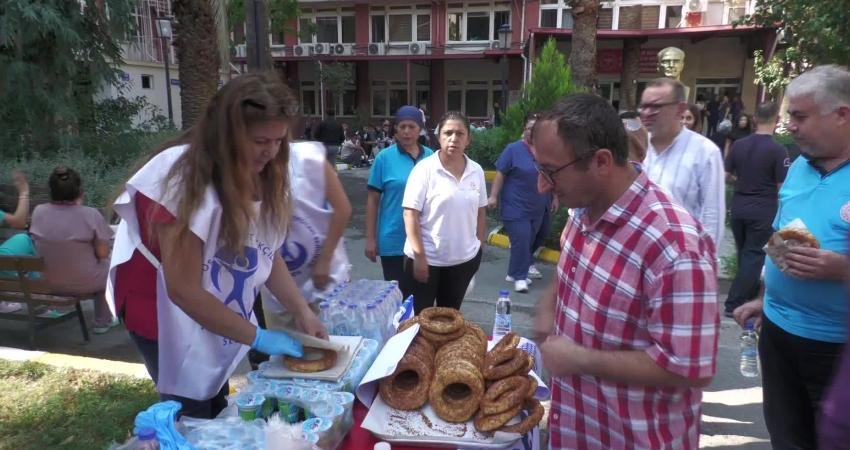 Sağlık ve Sosyal Hizmet Emekçileri Sendikası (SES) İzmir Şubesi, hastanelerde