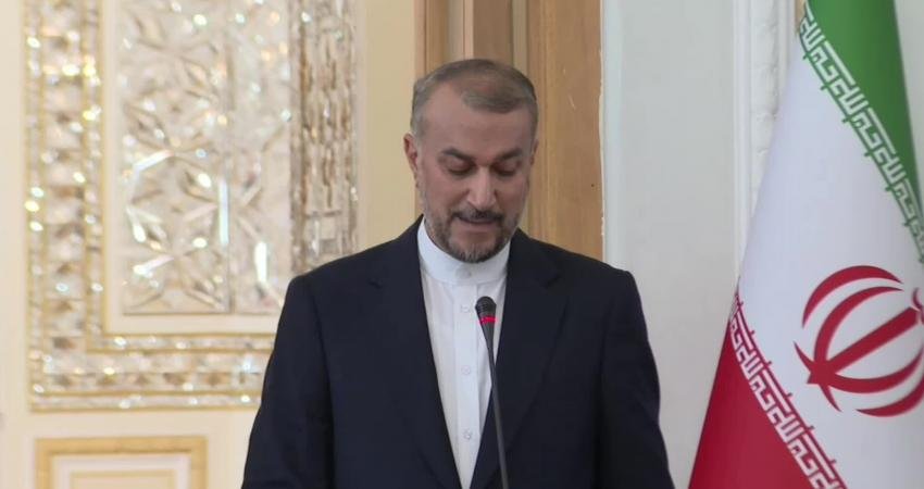 Dışişleri Bakanı Hakan Fidan, İran Dışişleri Bakanı Hüseyin Emir Abdullahiyan