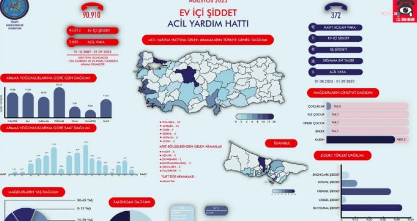 Türkiye Kadın Dernekleri Federasyonu (TKDF), Ev İçi Şiddet Acil Yardım