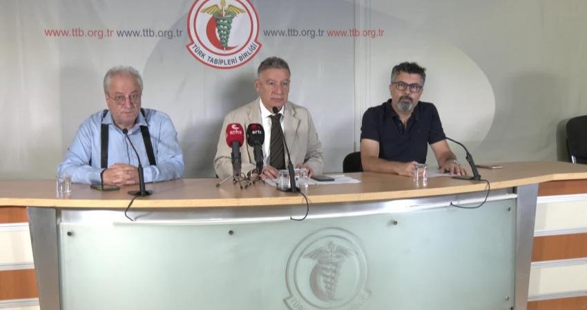 Türk Tabipleri Birliği (TTB), son olarak dün Hatay’da meydana gelen