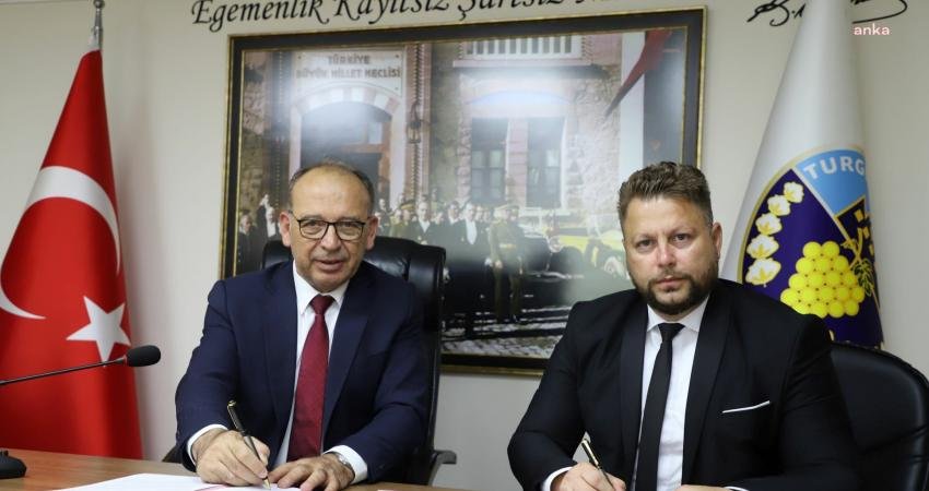 Turgutlu Belediye Başkanı Çetin Akın, Lozovo Belediye Başkanı Bosko Cvetkovski